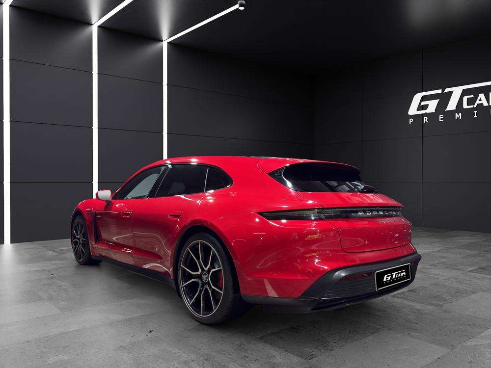 Porsche Taycan 4S 2022 rojo - foto 3