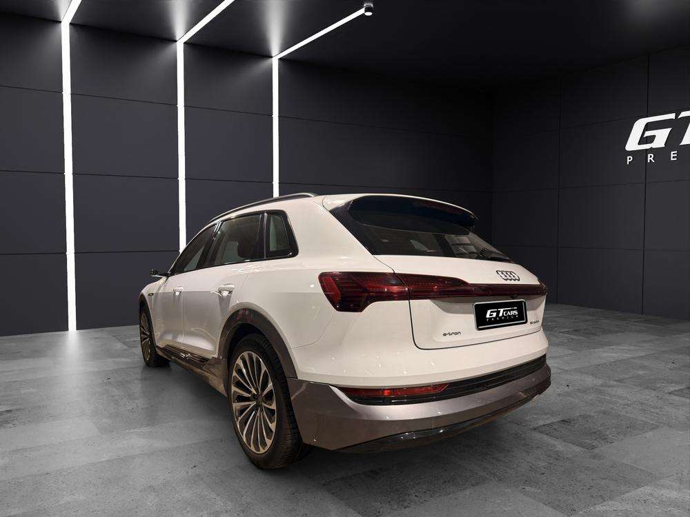 Audi E-tron 55 Quattro 2021 blanco - foto 3