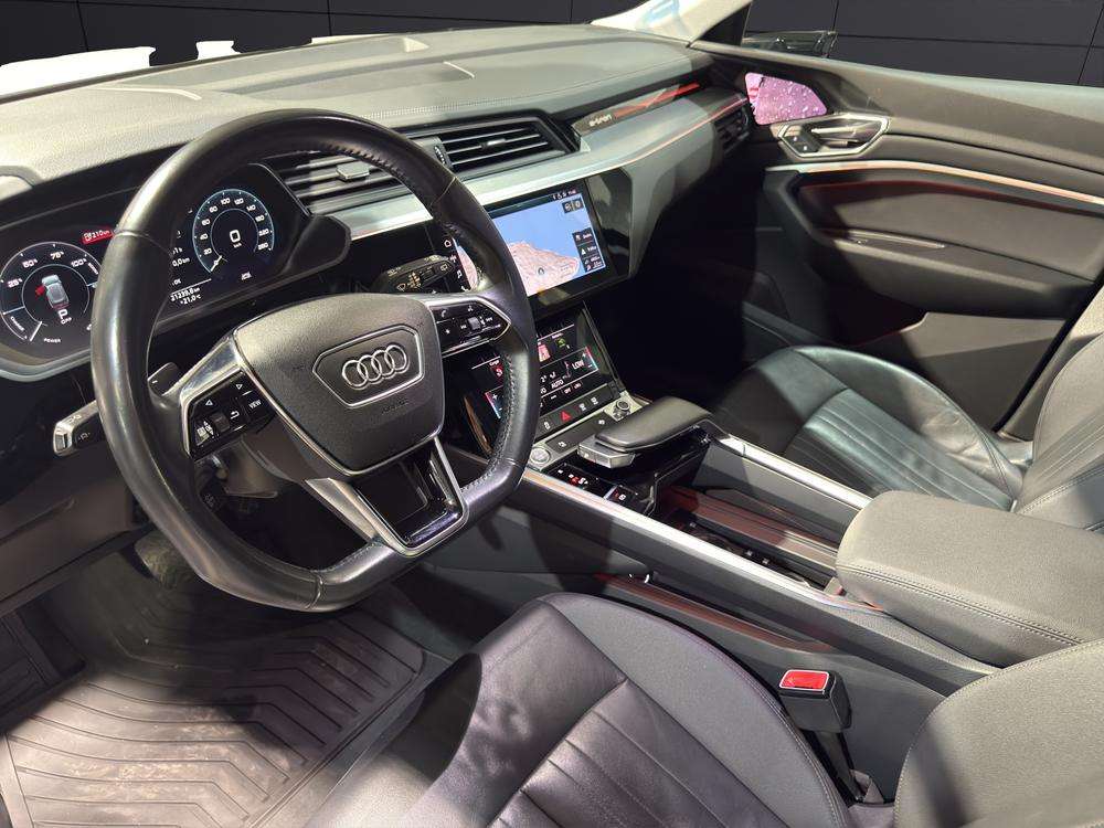 Audi E-tron 55 Quattro 2021 blanco - foto 9