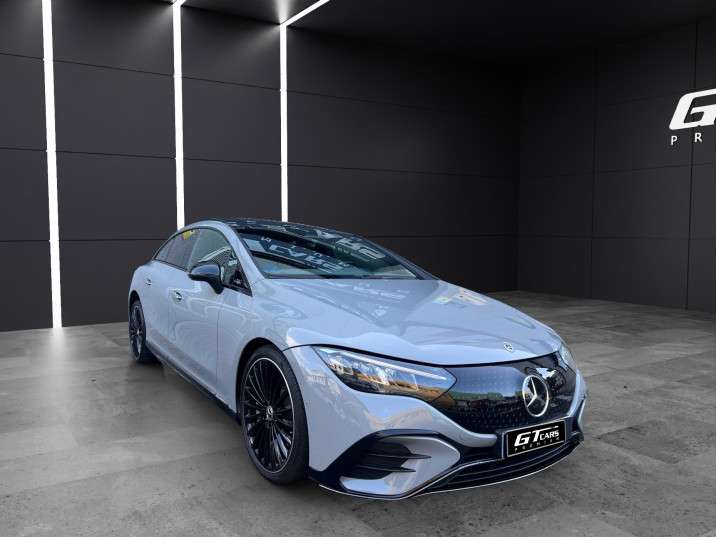 Mercedes-Benz EQE 350 AMG 2023 gris alpino - foto 4