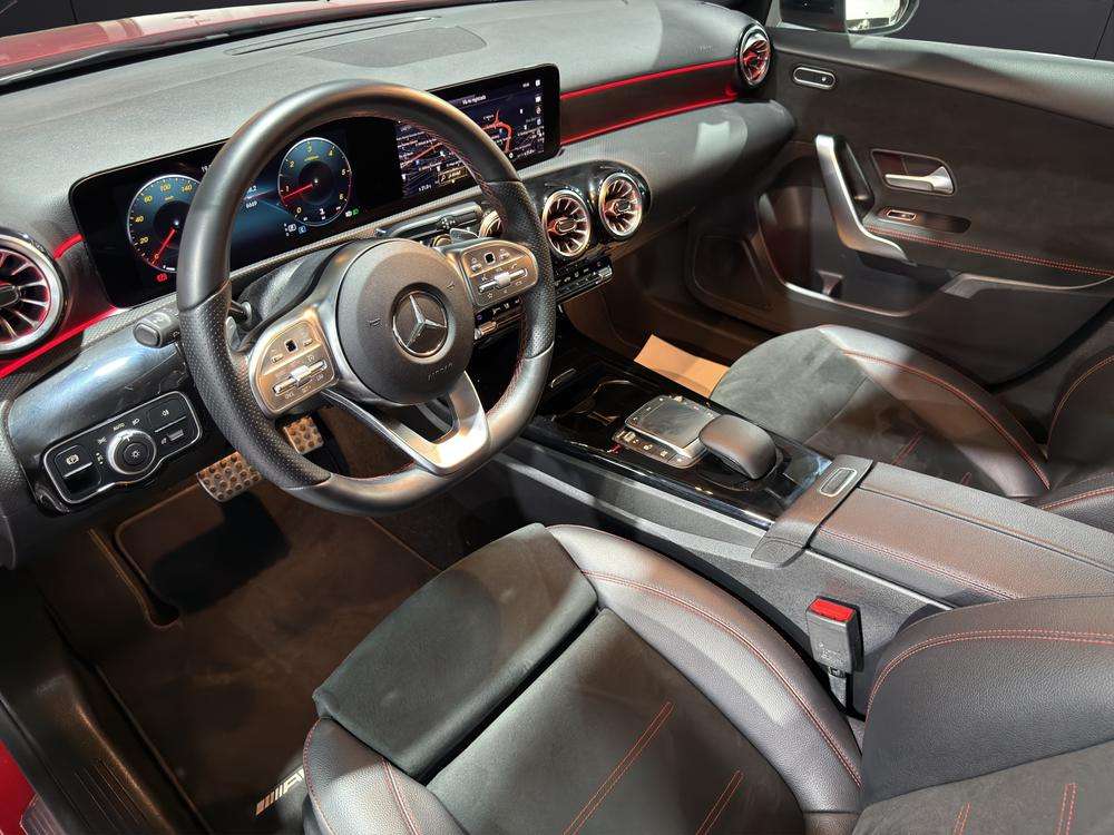 Mercedes-Benz Clase A 250e AMG 2021 rojo patagonia - foto 8