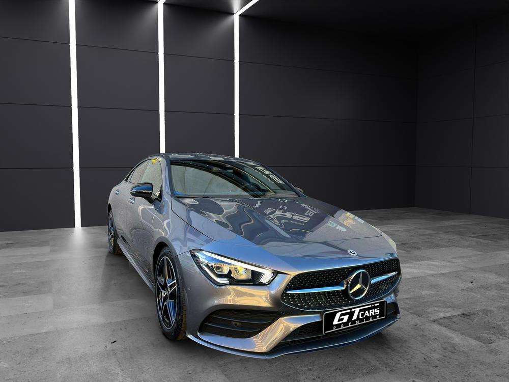 Mercedes-Benz CLA 250e AMG 2020 gris montaña - foto 4