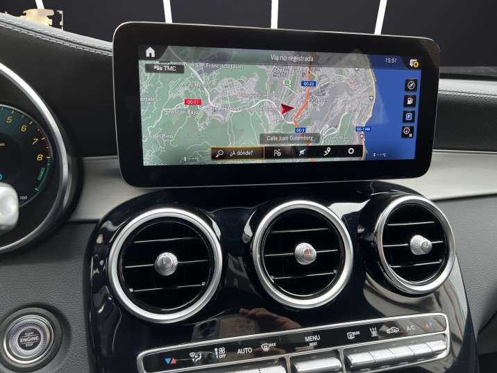 Mercedes-Benz GLC SUV 300de AMG 4MATIC 2021 blanco - foto 10