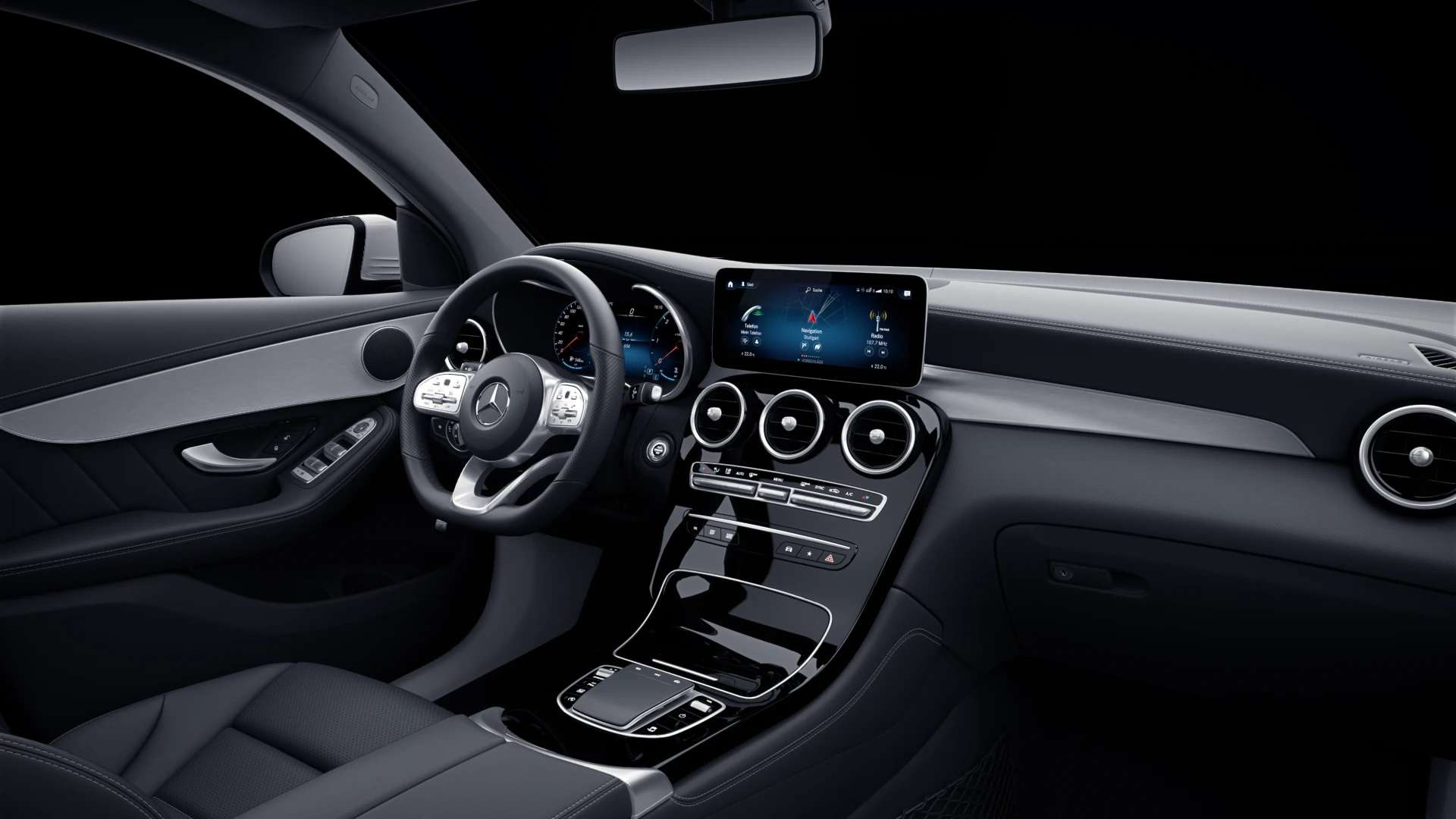 Mercedes-Benz GLC COUPE 200 D AMG 4MATIC 2020 blanco - foto 7