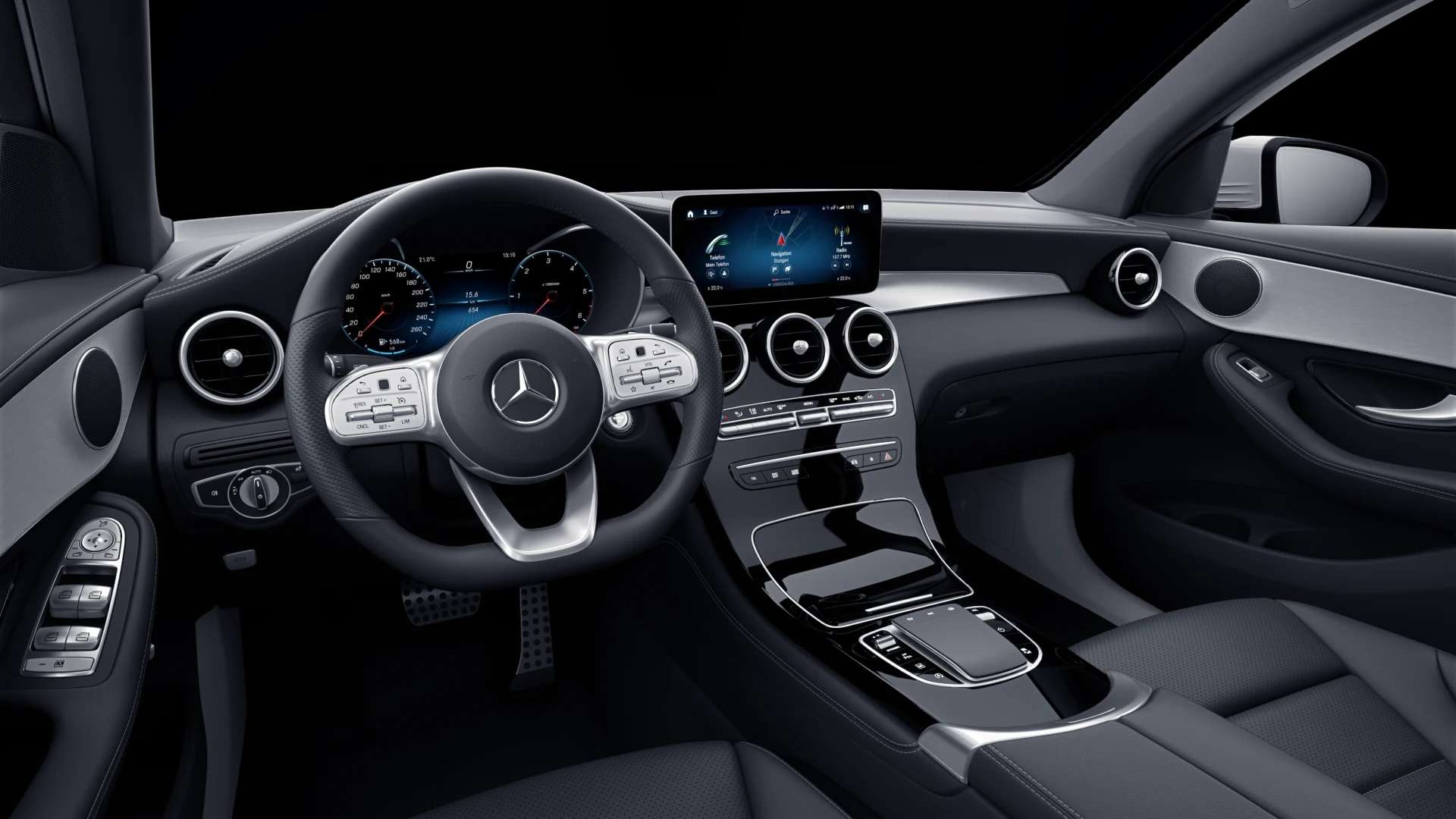 Mercedes-Benz GLC COUPE 200 D AMG 4MATIC 2020 blanco - foto 8