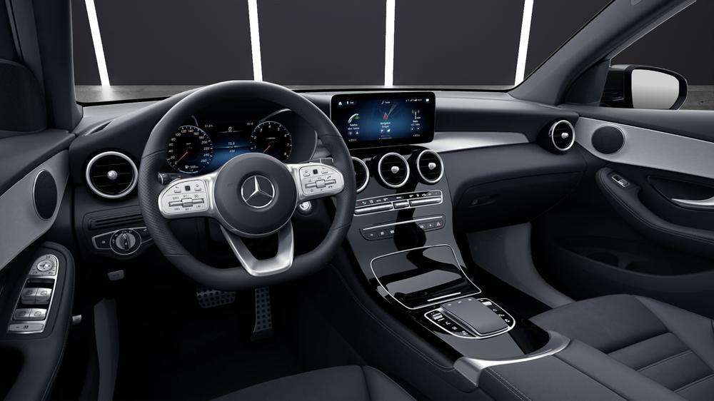 Mercedes-Benz GLC SUV 300de AMG 2020 negro - foto 7