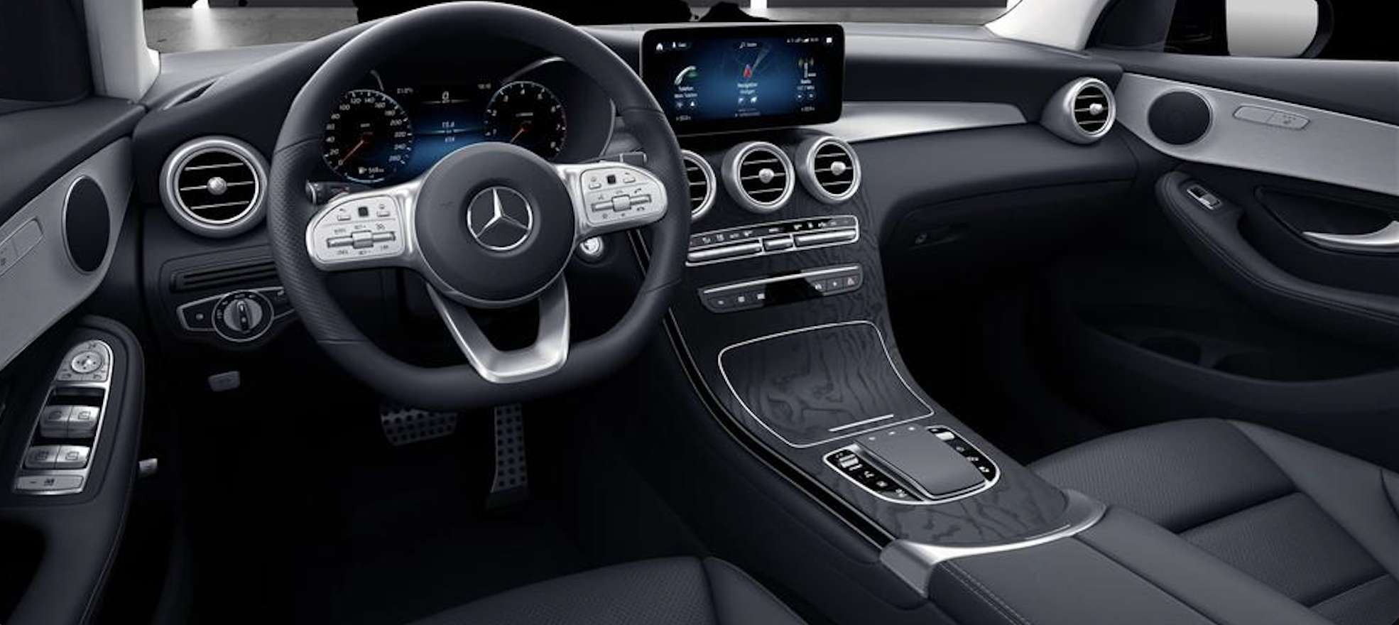 Mercedes-Benz GLC SUV 300de AMG 4MATIC 2021 gris - foto 9