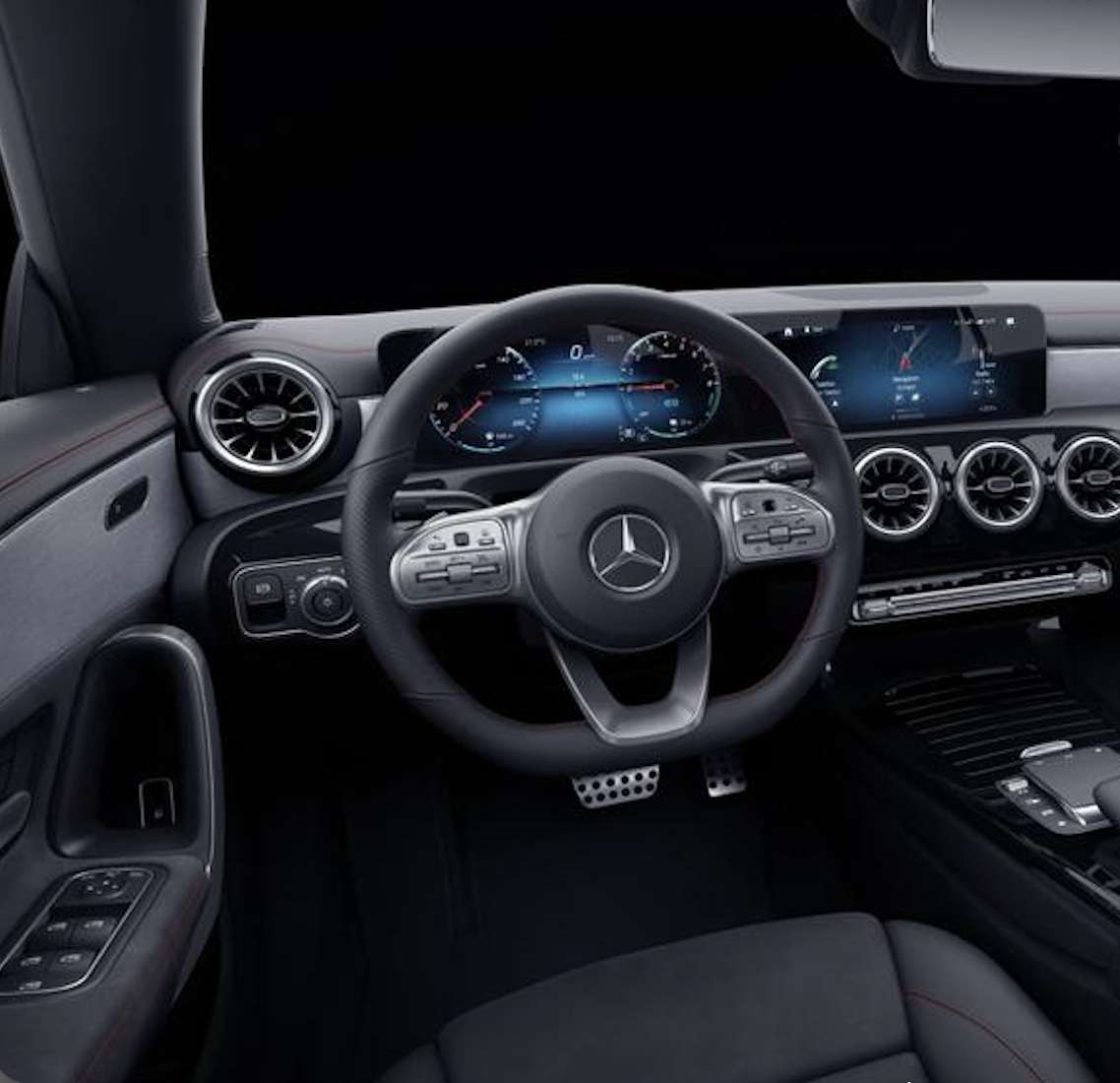 Mercedes-Benz CLA 250e AMG 2021 gris - foto 8