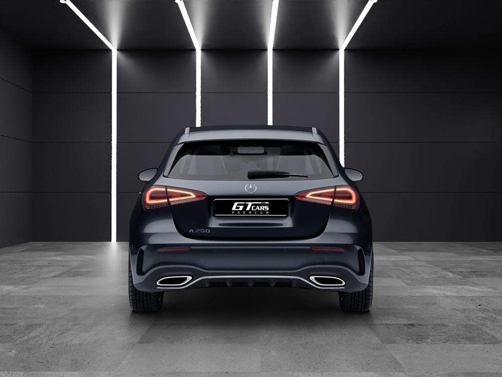Mercedes-Benz Clase A 200 AMG 2022 negro - foto 4