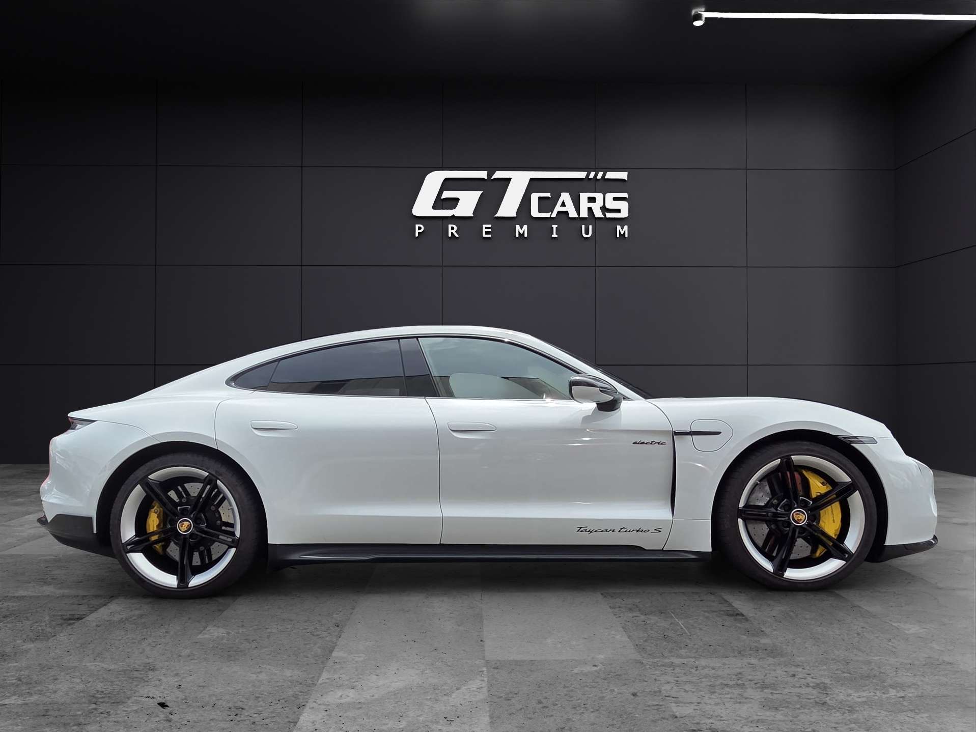 Porsche Taycan Turbo S 2022 blanco - foto 2