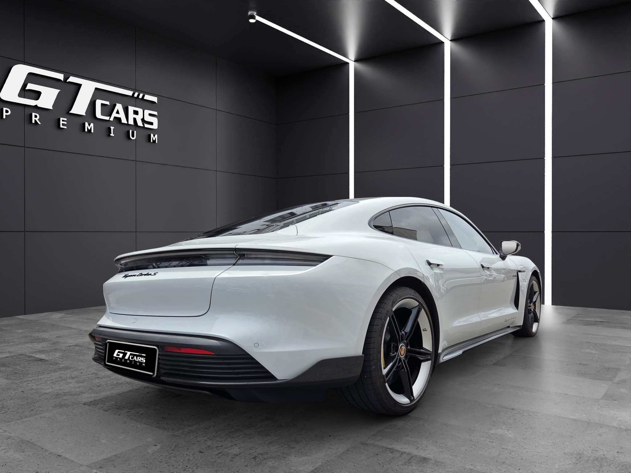 Porsche Taycan Turbo S 2022 blanco - foto 3