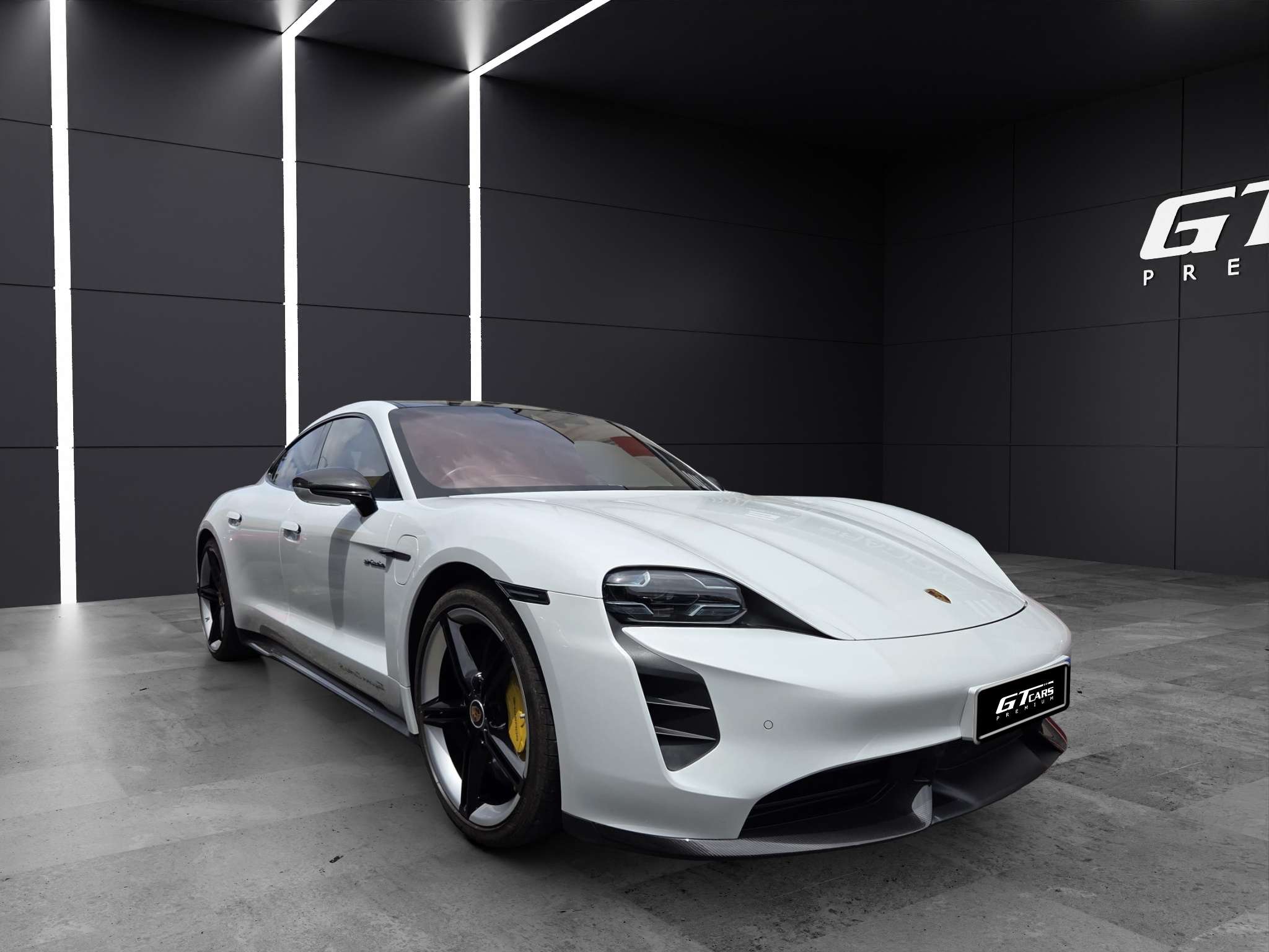 Porsche Taycan Turbo S 2022 blanco - foto 5