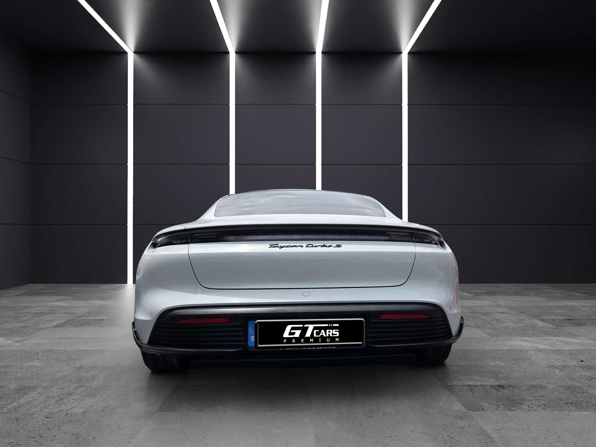 Porsche Taycan Turbo S 2022 blanco - foto 6