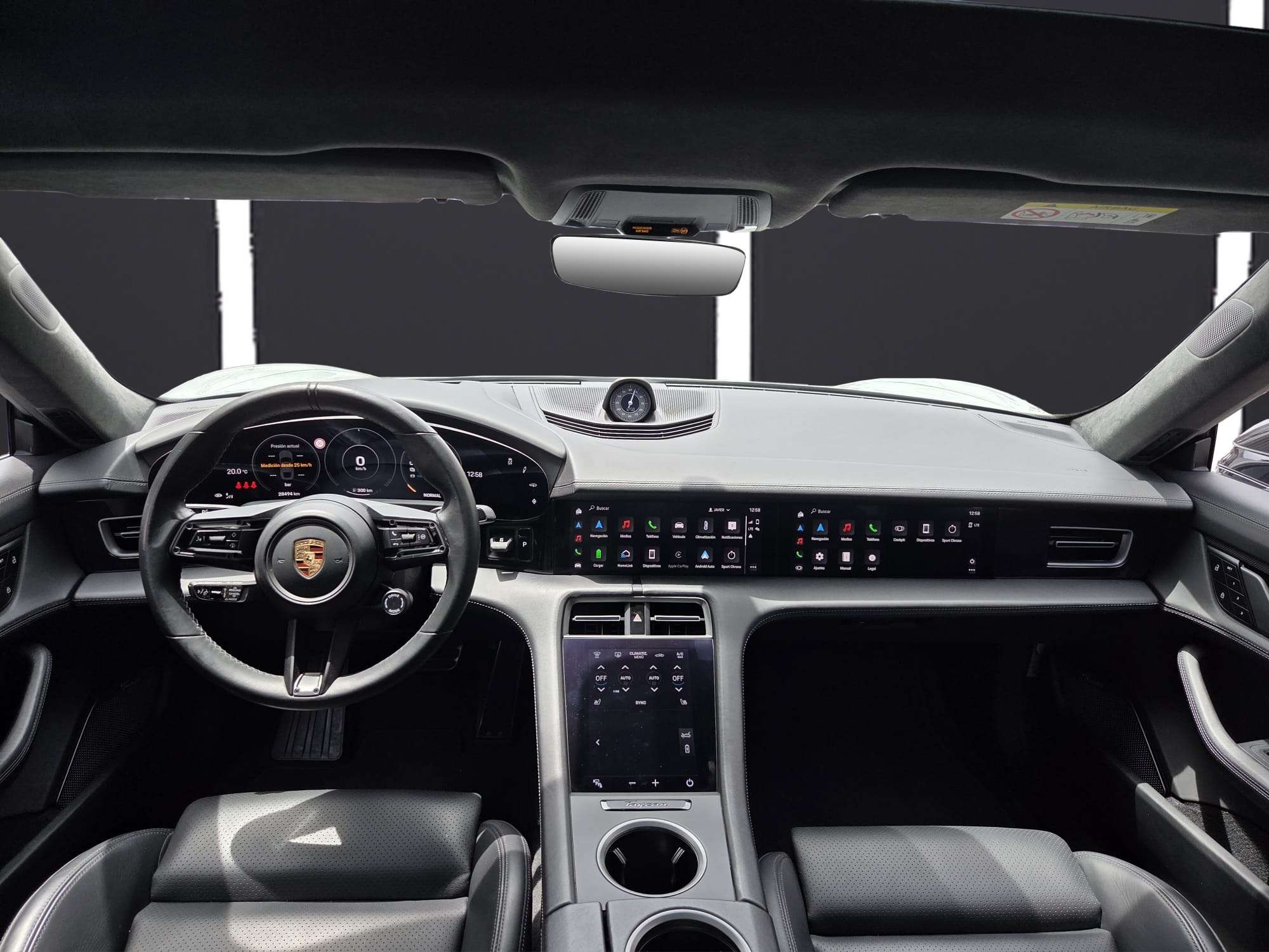 Porsche Taycan Turbo S 2022 blanco - foto 11
