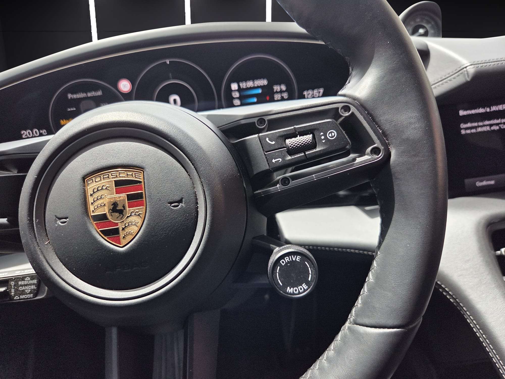 Porsche Taycan Turbo S 2022 blanco - foto 13