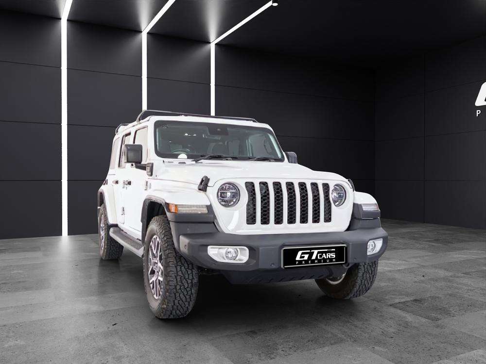Jeep Wrangler 2.0 Sahara 8 ATX E6D PHEV 2022 blanco - foto 3