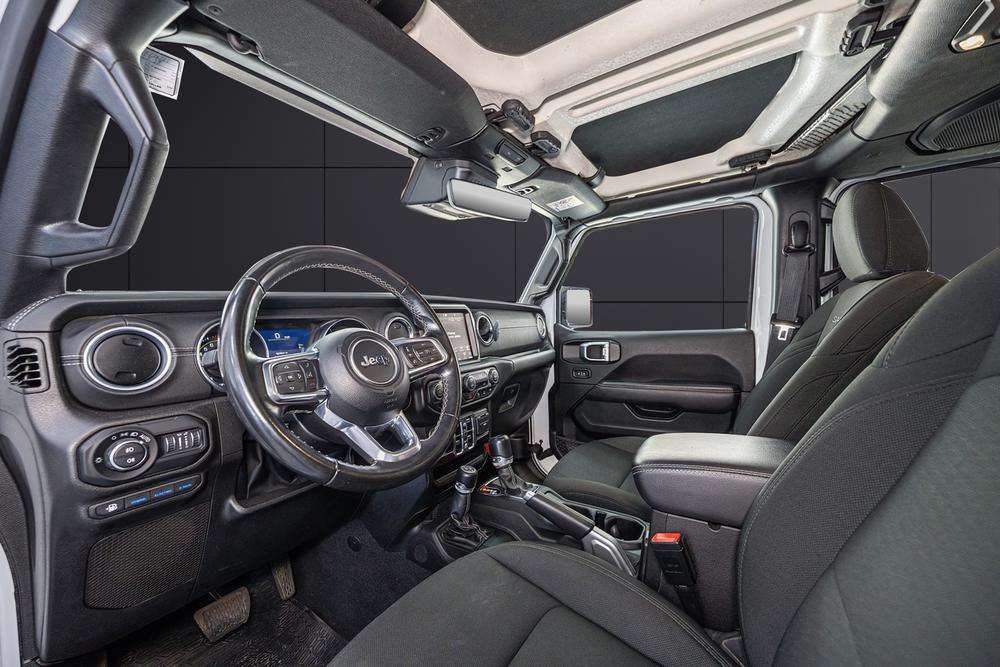 Jeep Wrangler 2.0 Sahara 8 ATX E6D PHEV 2022 blanco - foto 6