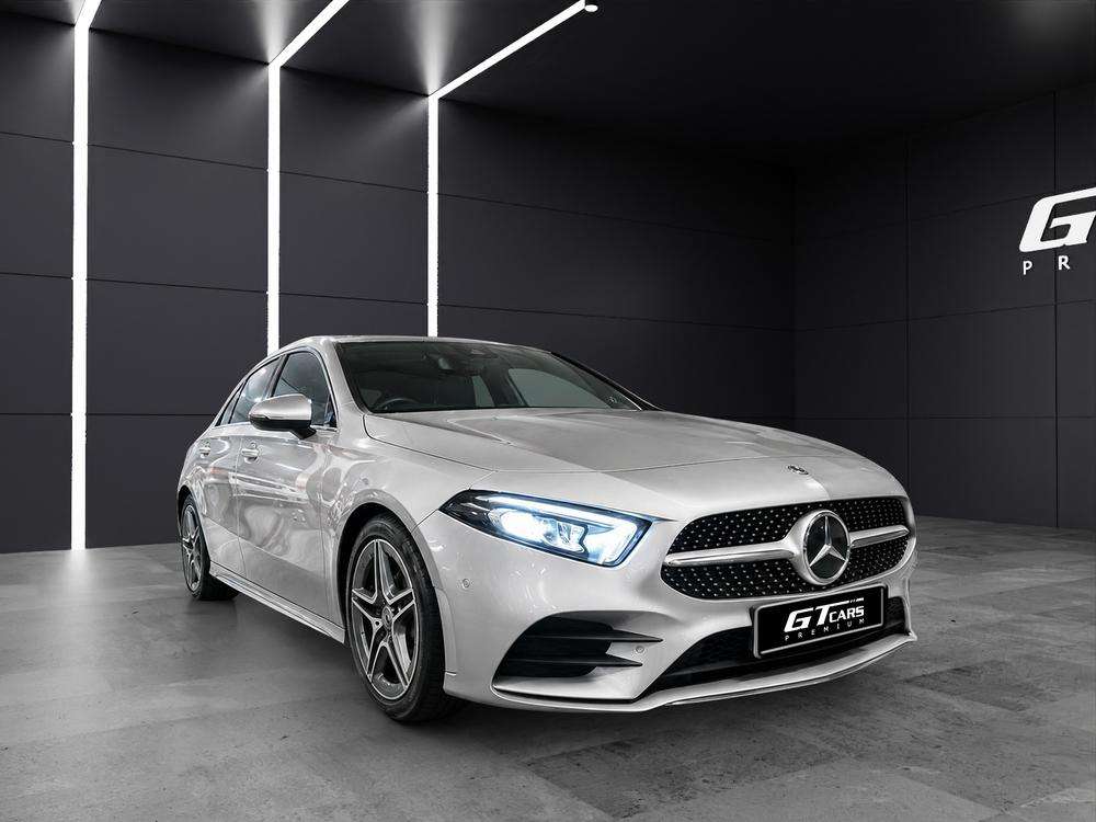 Mercedes-Benz Clase A 200 AMG 2022 plata - foto 4