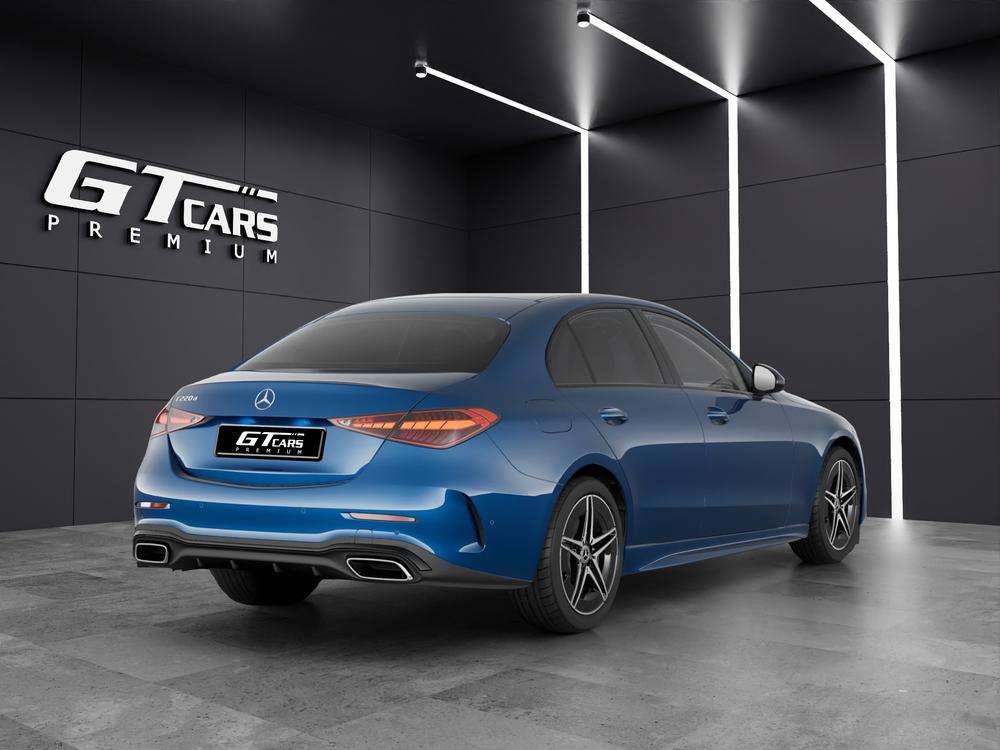 Mercedes-Benz Clase C 220D AMG 2022 azul - foto 3
