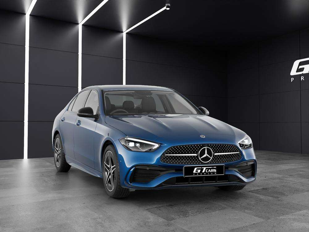 Mercedes-Benz Clase C 220D AMG 2022 azul - foto 4