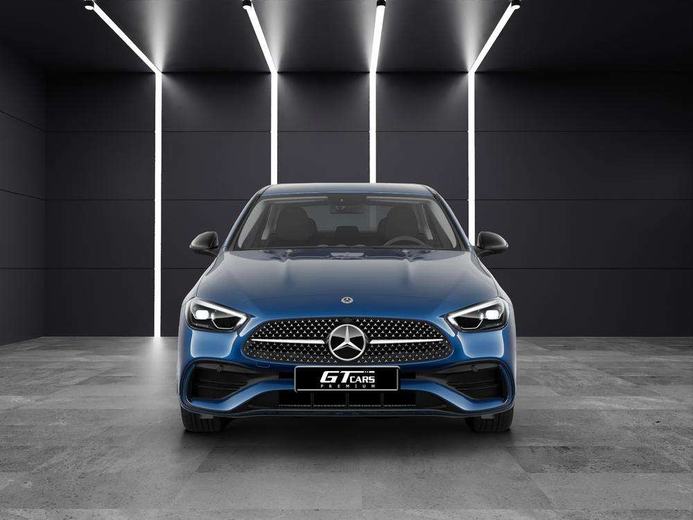 Mercedes-Benz Clase C 220D AMG 2022 azul - foto 5