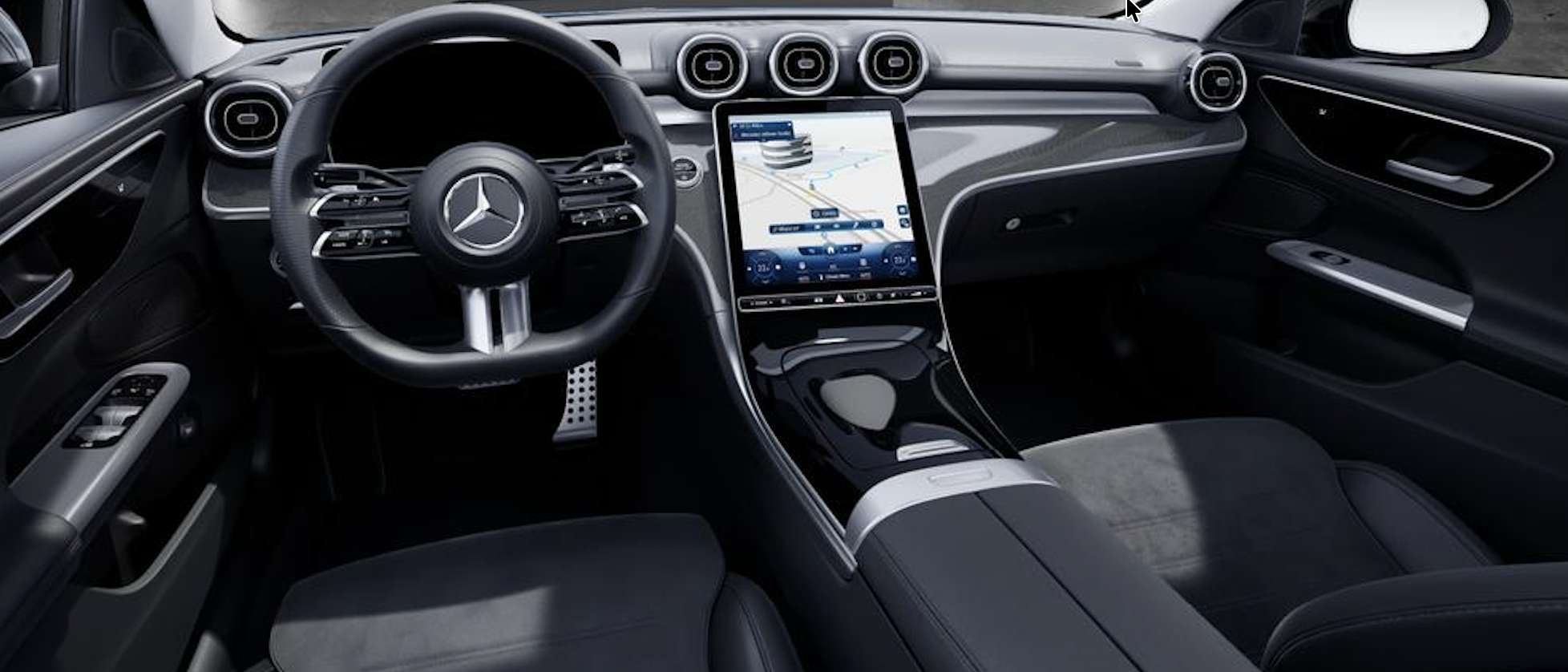 Mercedes-Benz Clase C 220D AMG 2022 azul - foto 9