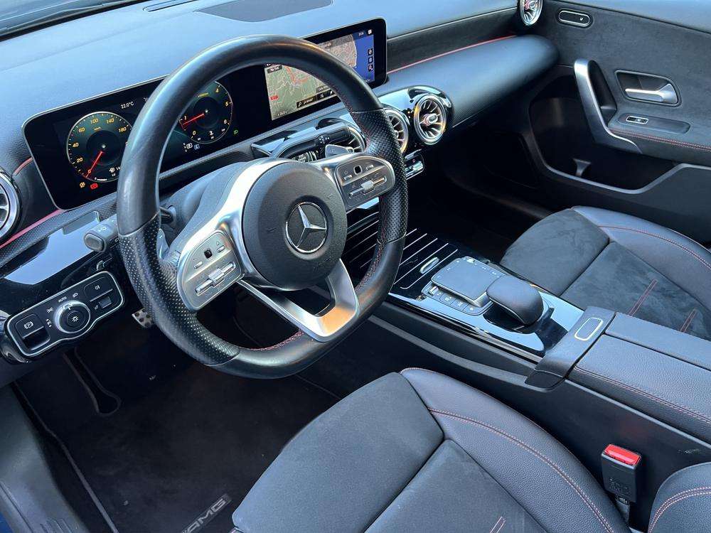 Mercedes-Benz Clase A 250e AMG 2022 azul denim - foto 7