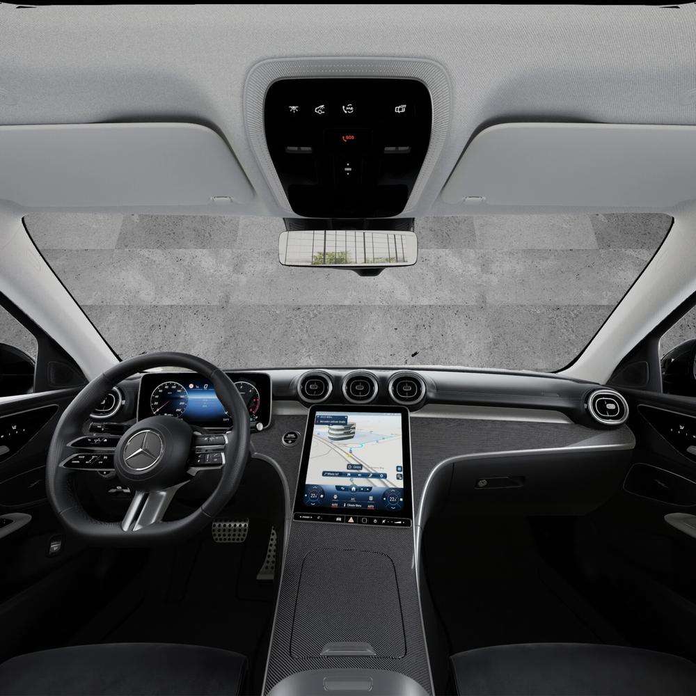 Mercedes-Benz Clase C 200D AMG 2023 plata - foto 9