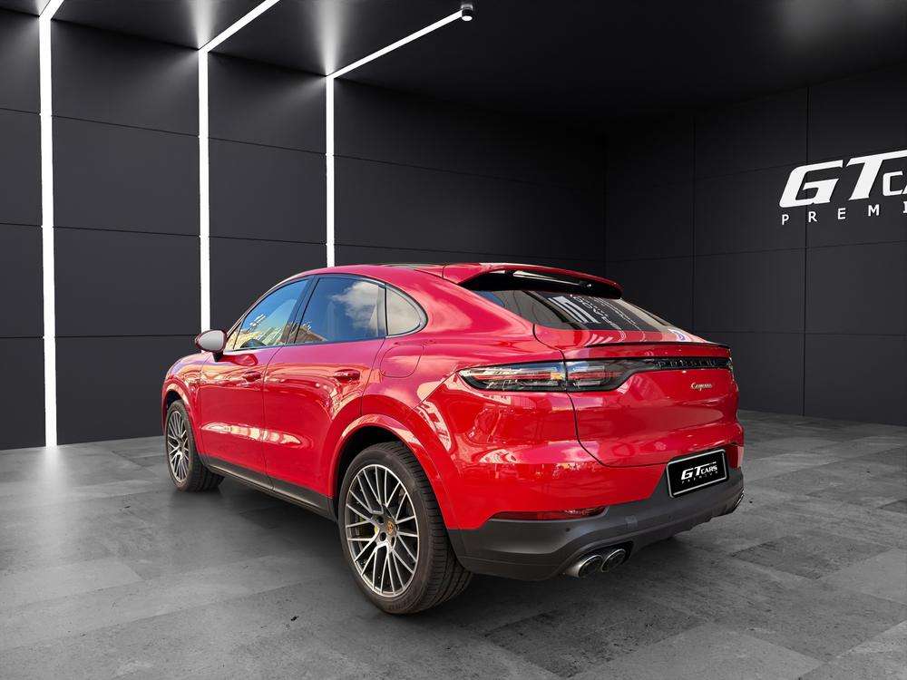 Porsche Cayenne Coupé E-Hybrid 2022 rojo - foto 3