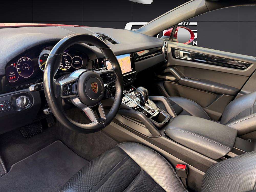 Porsche Cayenne Coupé E-Hybrid 2022 rojo - foto 9
