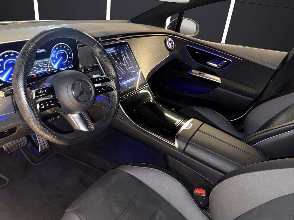 Mercedes-Benz EQE 350 AMG 2023 blanco - foto 8