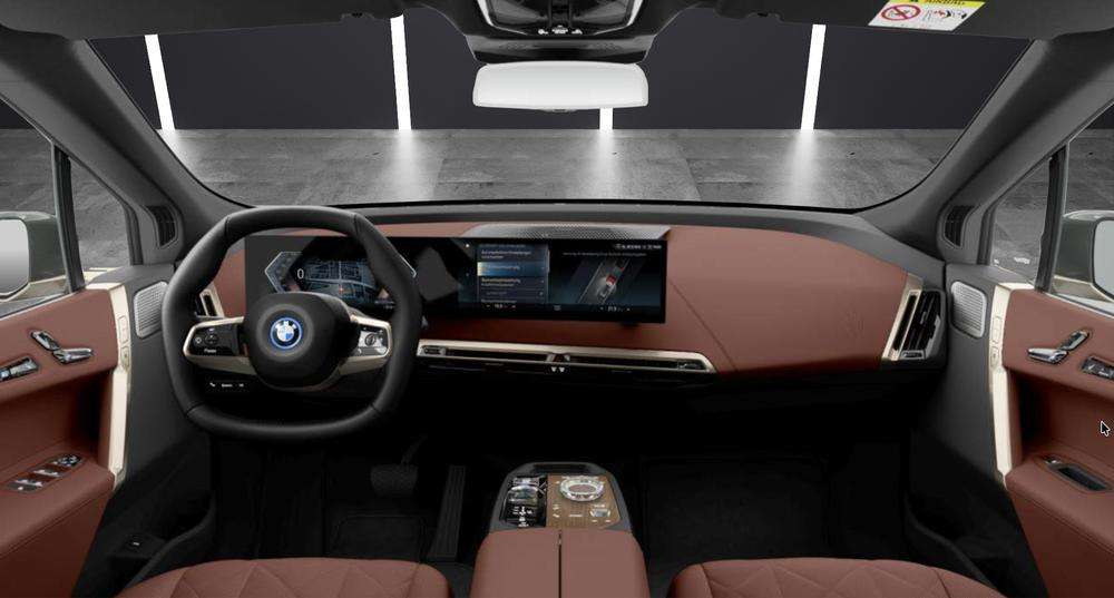 BMW IX xDrive50 2021 gris - foto 6