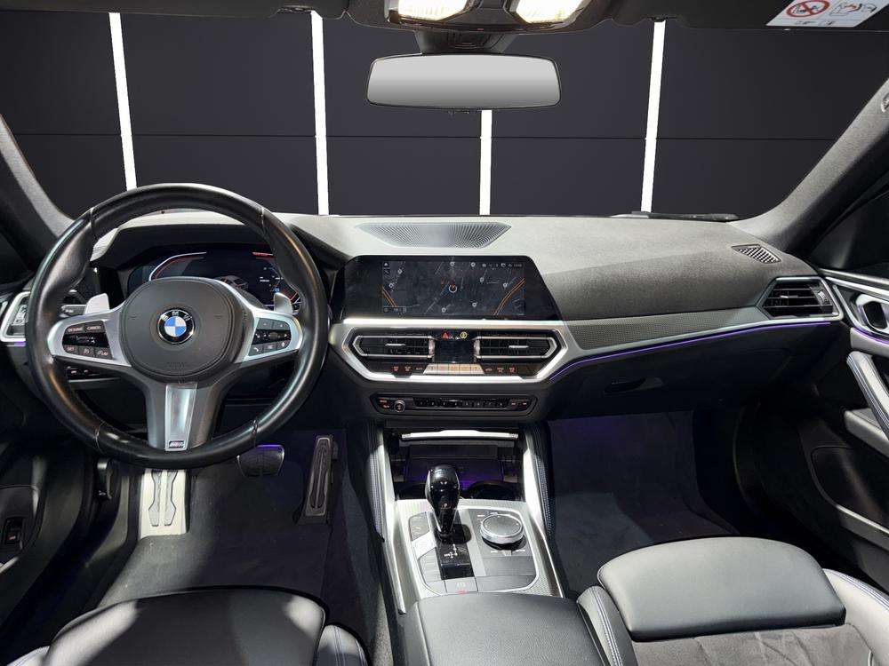 BMW Serie 4 420i GRAN COUPE 2022 gris - foto 8