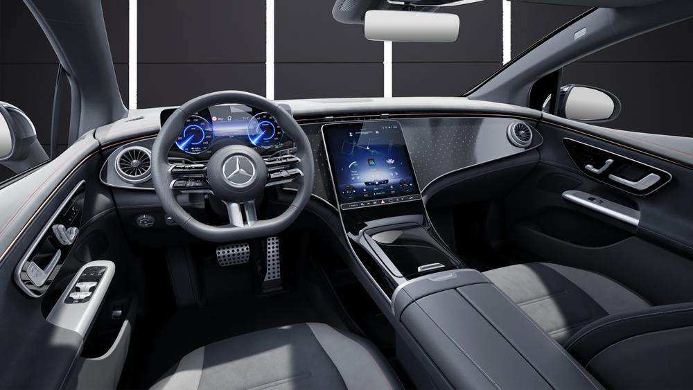Mercedes-Benz EQE 350 AMG 2022 azul - foto 8
