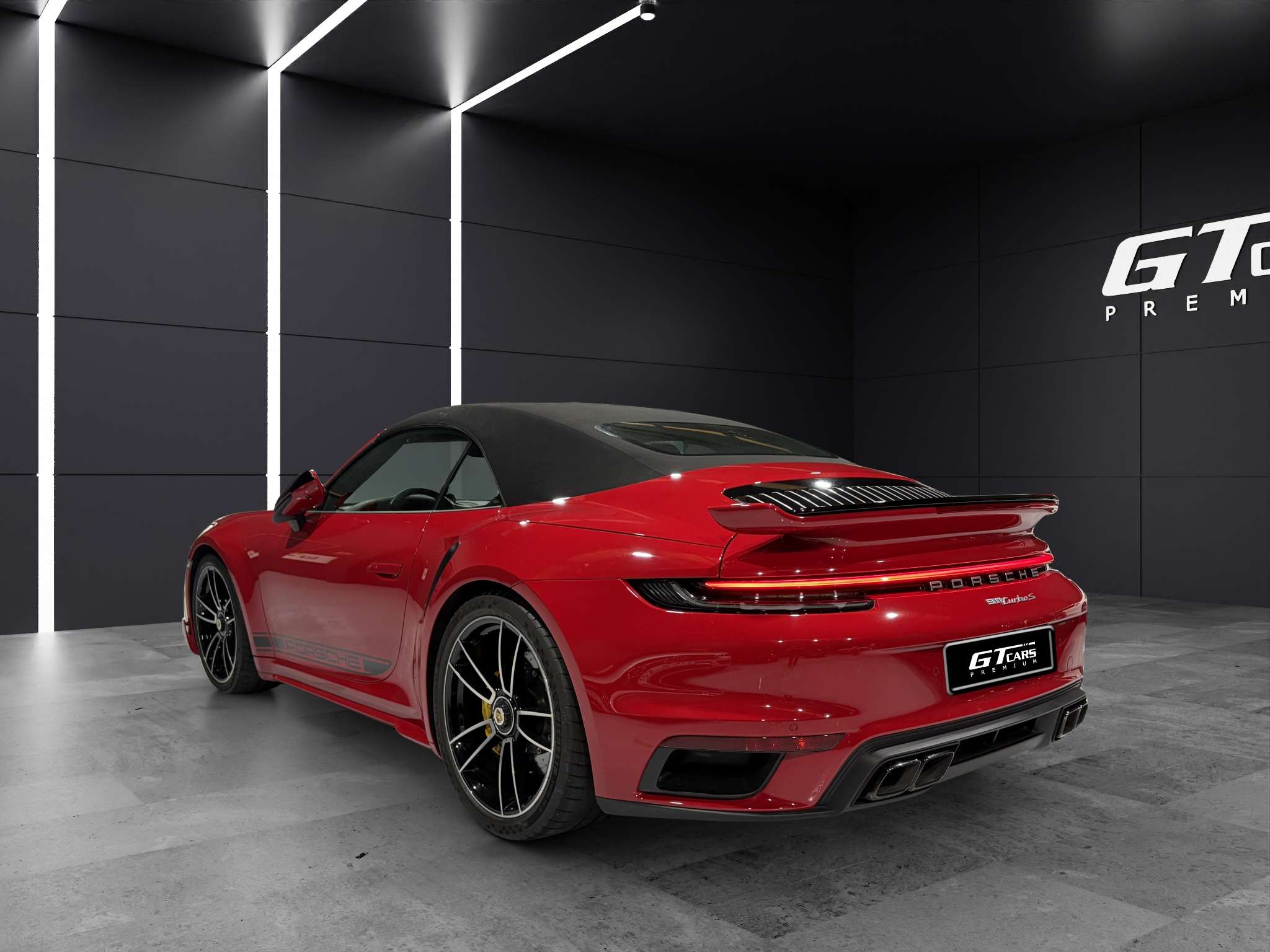 Porsche 911 Turbo S 2021 rojo - foto 3