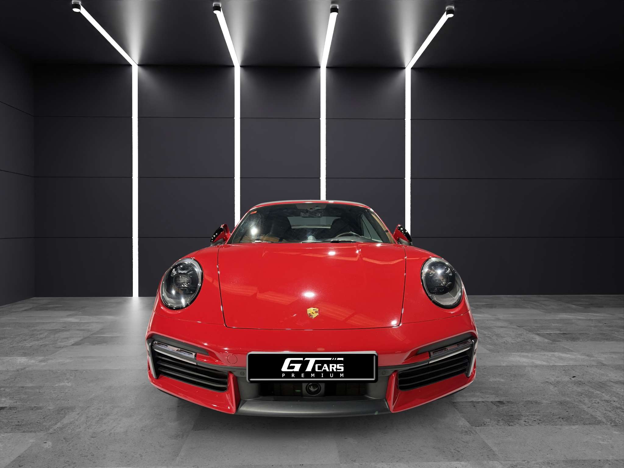 Porsche 911 Turbo S 2021 rojo - foto 4