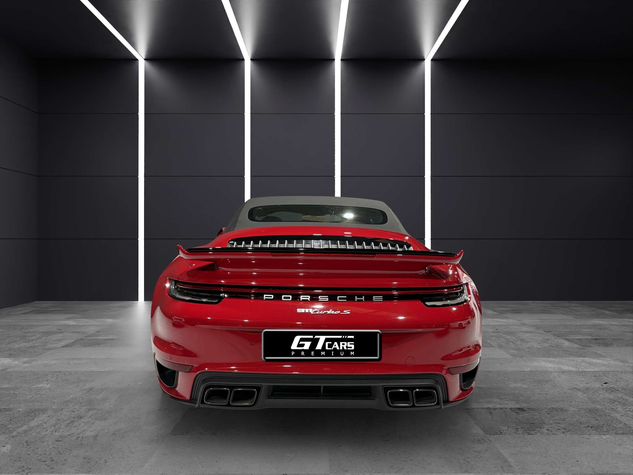 Porsche 911 Turbo S 2021 rojo - foto 5