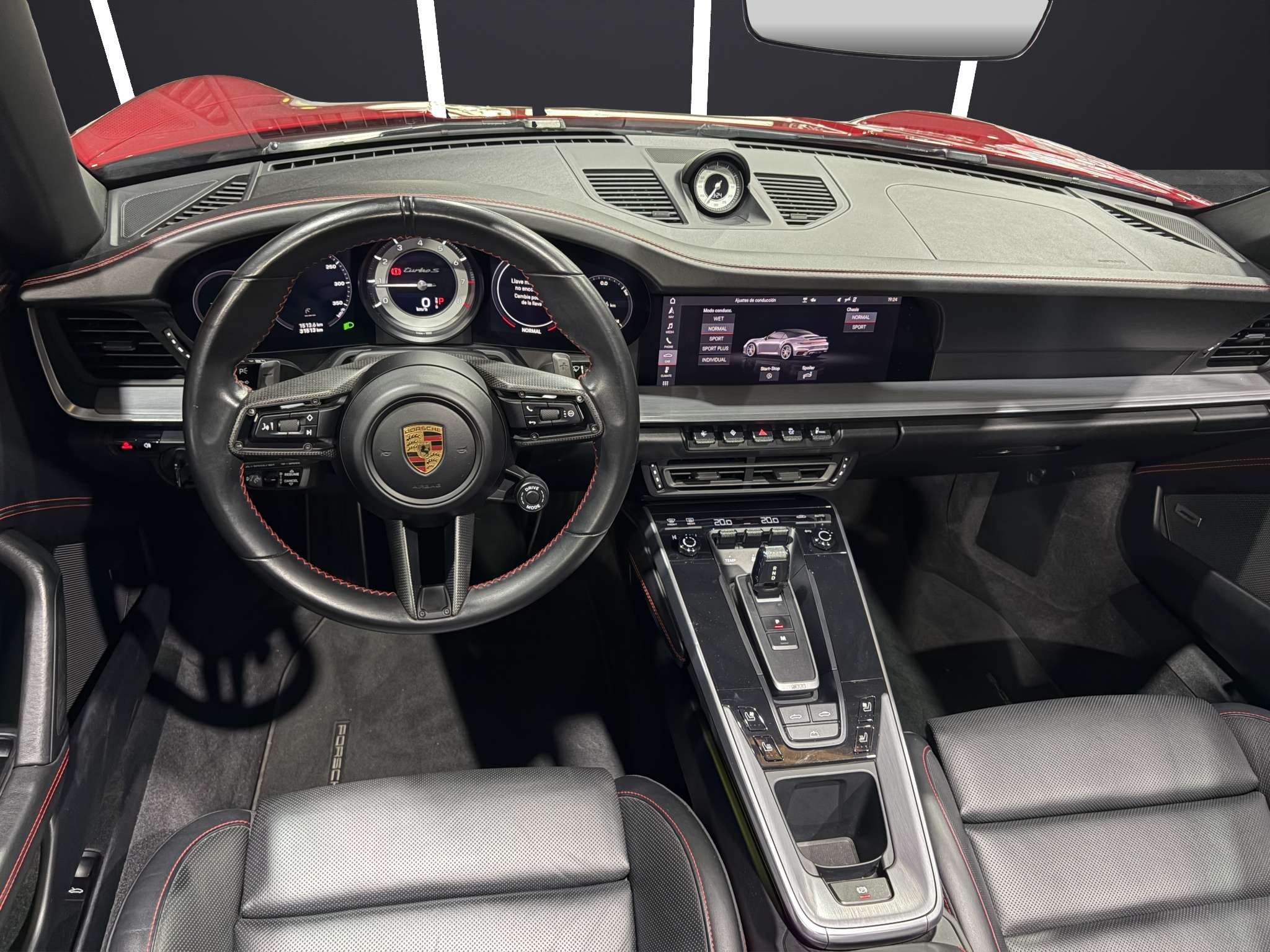 Porsche 911 Turbo S 2021 rojo - foto 9
