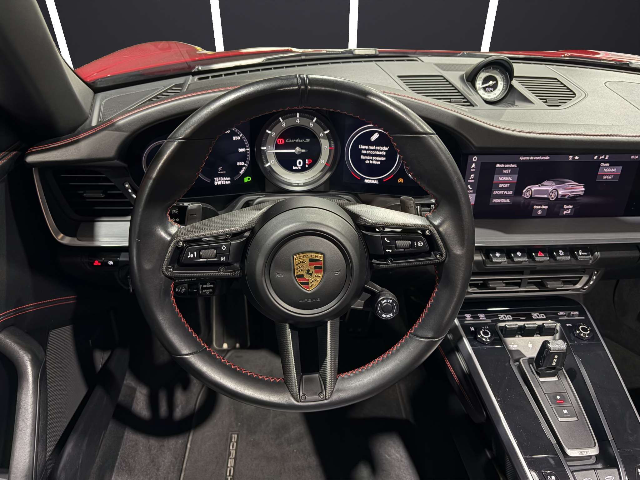 Porsche 911 Turbo S 2021 rojo - foto 10