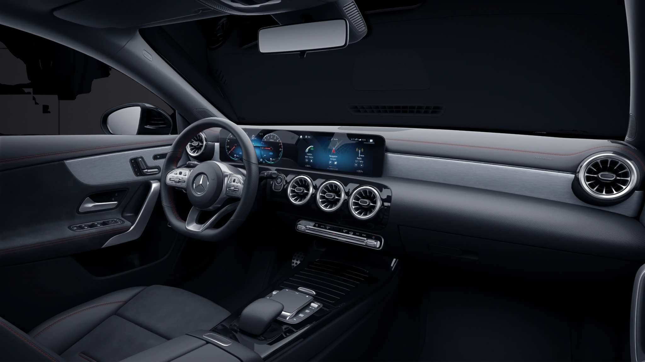 Mercedes-Benz CLA 250 e AMG 2023 negro - foto 11