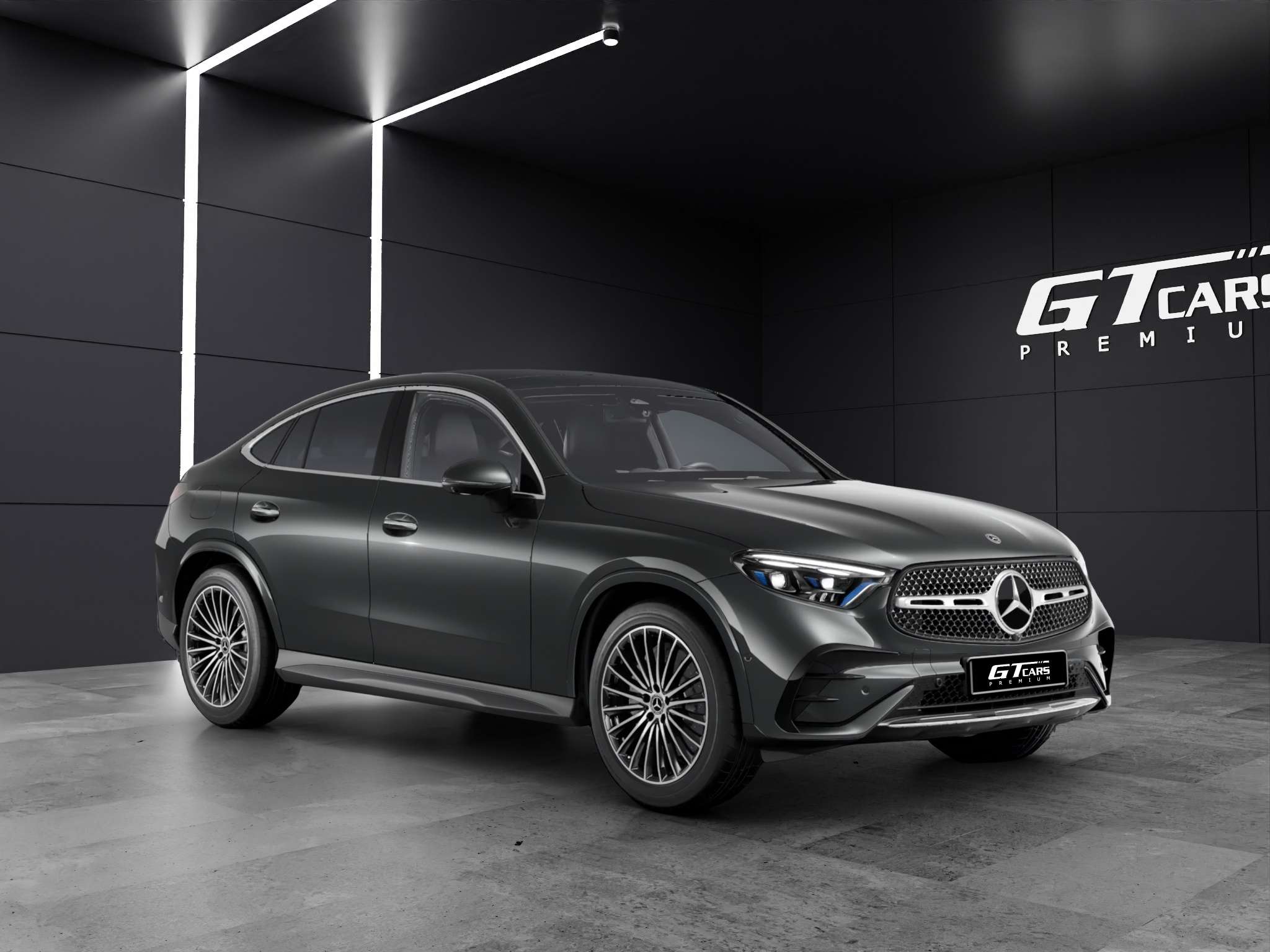 Mercedes-Benz GLC COUPE 300e 4MATIC AMG 2023 gris grafito - foto 3