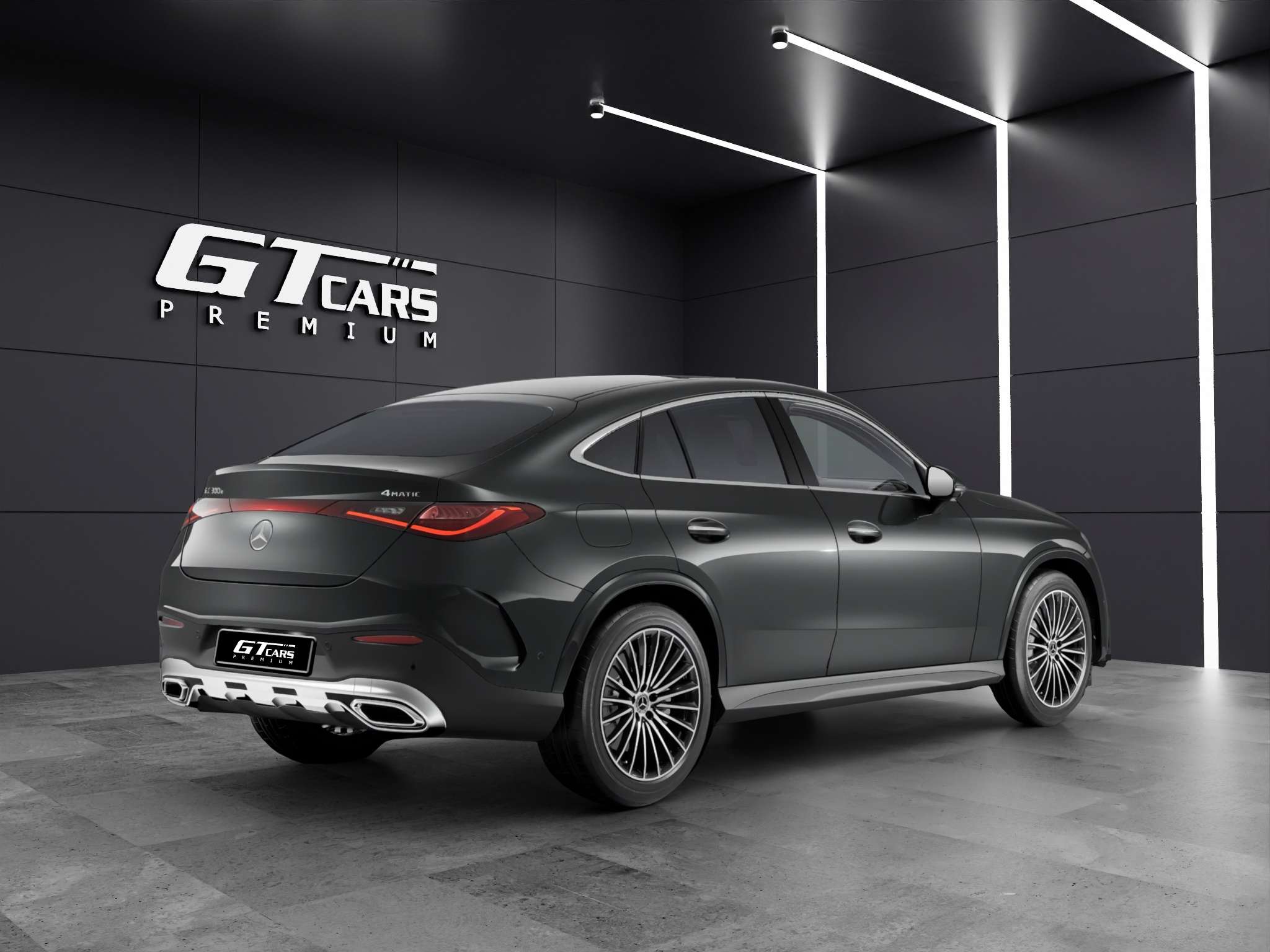 Mercedes-Benz GLC COUPE 300e 4MATIC AMG 2023 gris grafito - foto 4