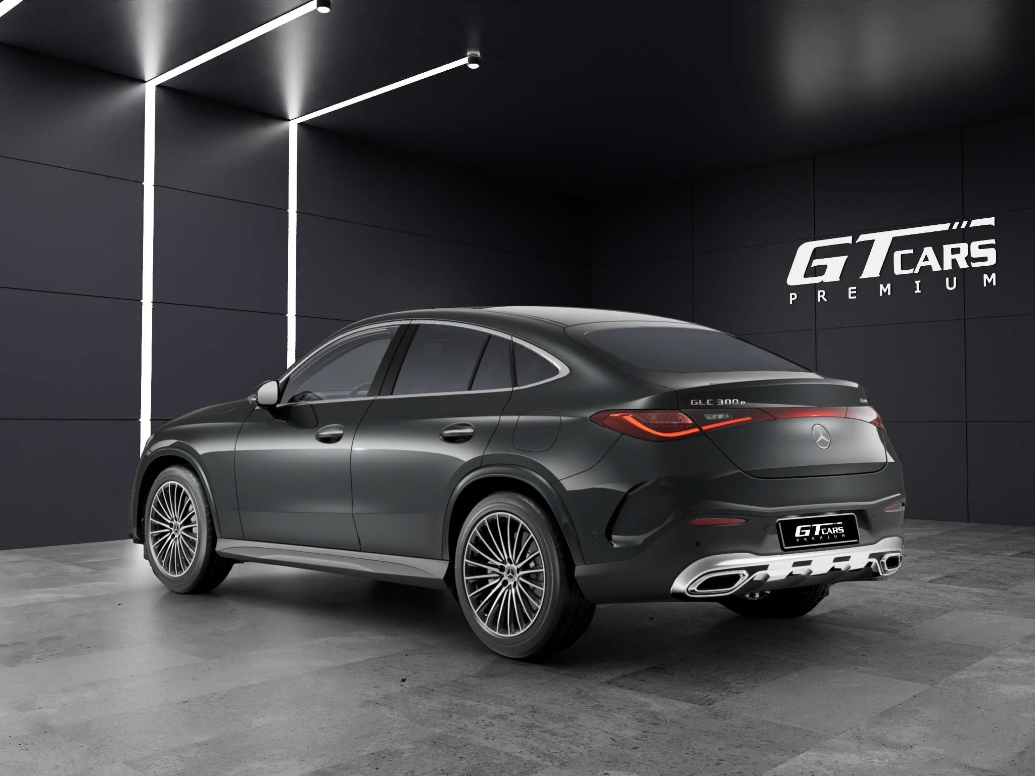 Mercedes-Benz GLC COUPE 300e 4MATIC AMG 2023 gris grafito - foto 5