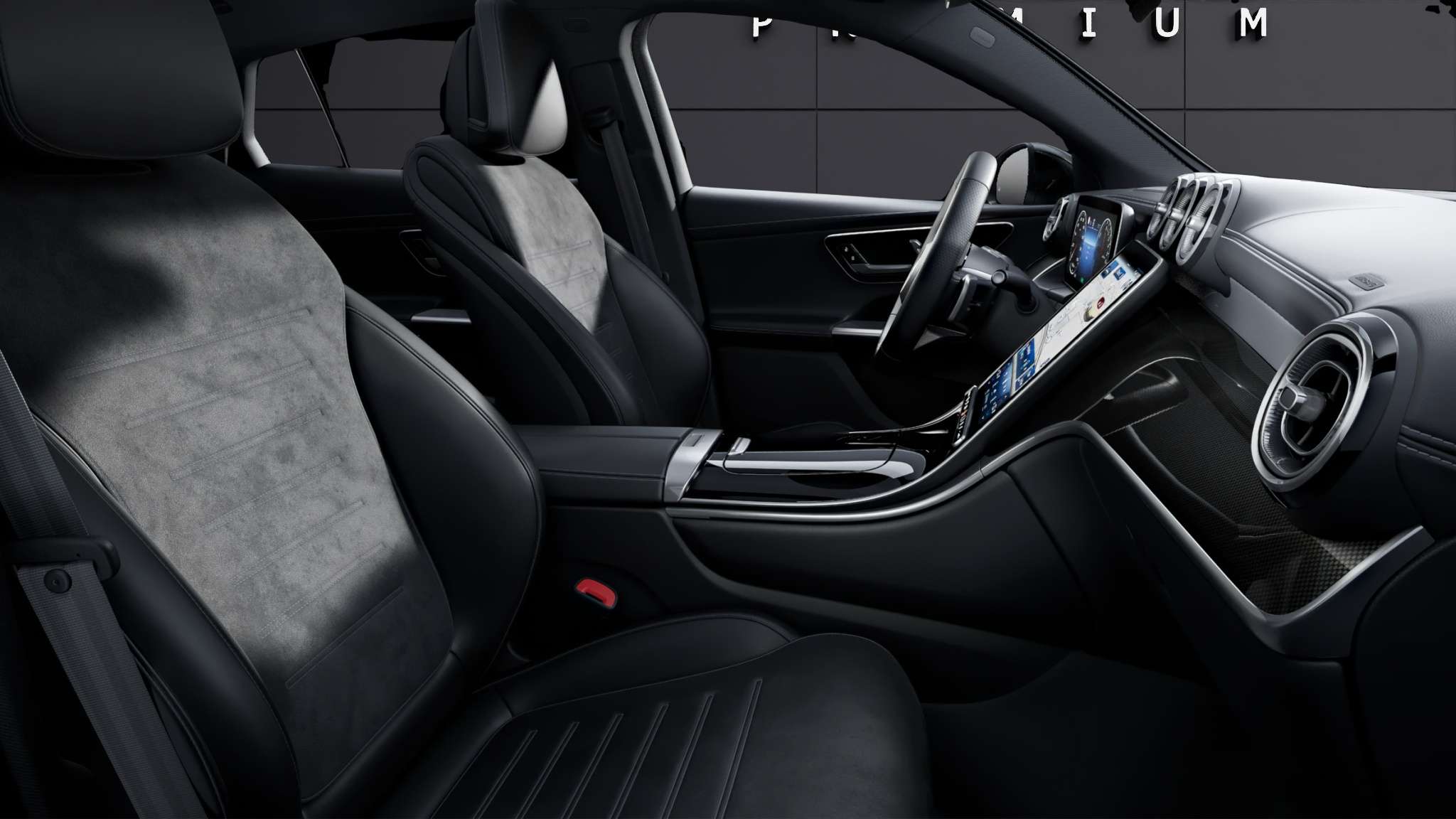Mercedes-Benz GLC COUPE 300e 4MATIC AMG 2023 gris grafito - foto 10