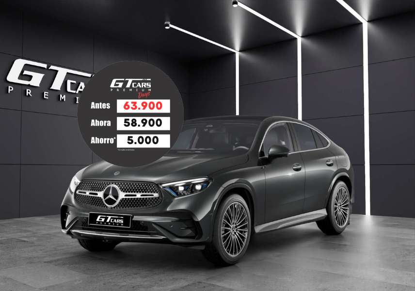 Mercedes-Benz GLC COUPE 300e 4MATIC AMG 2023 gris grafito - foto 1