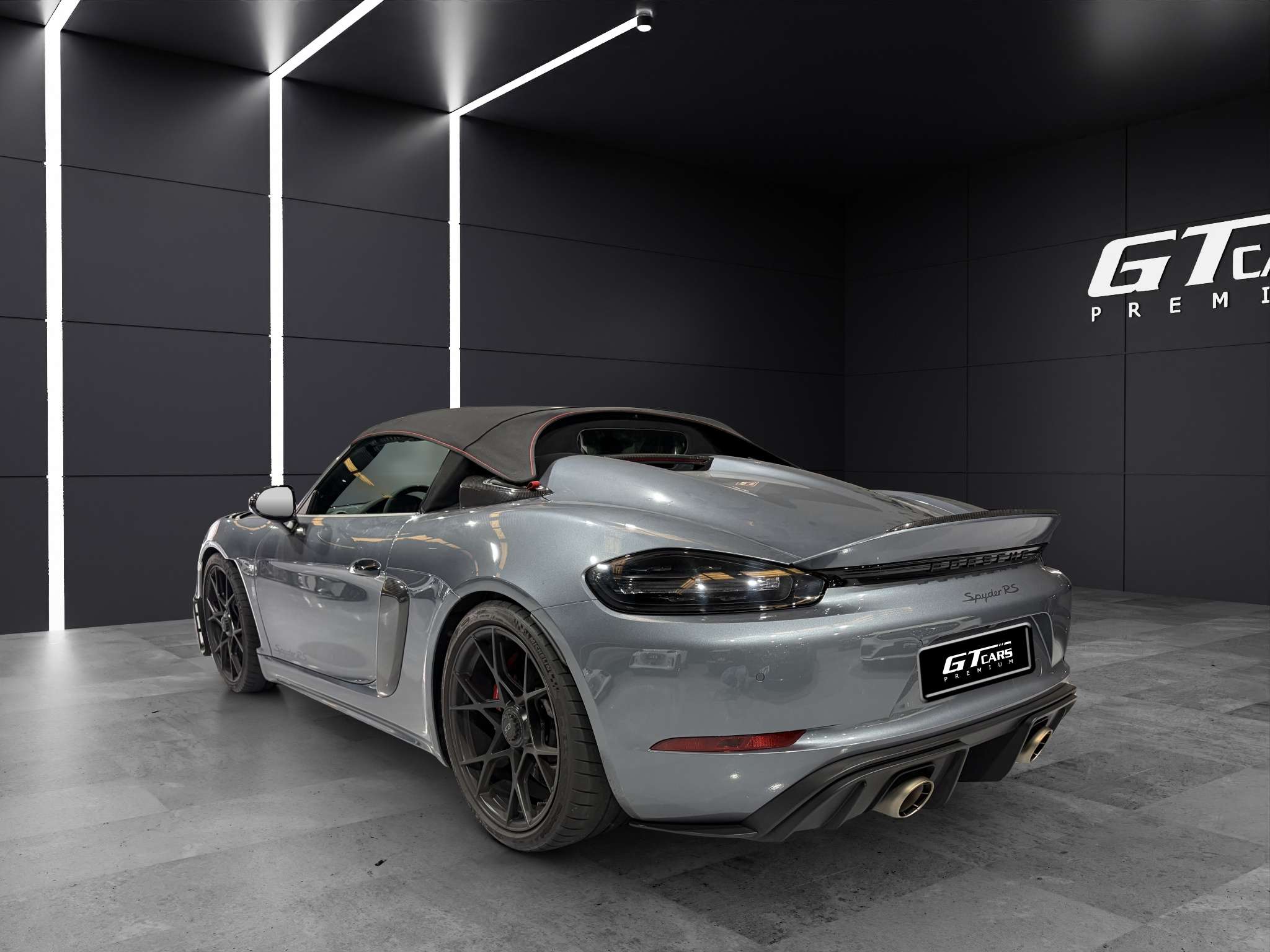 Porsche 718 Spyder RS 2024 gris - foto 3