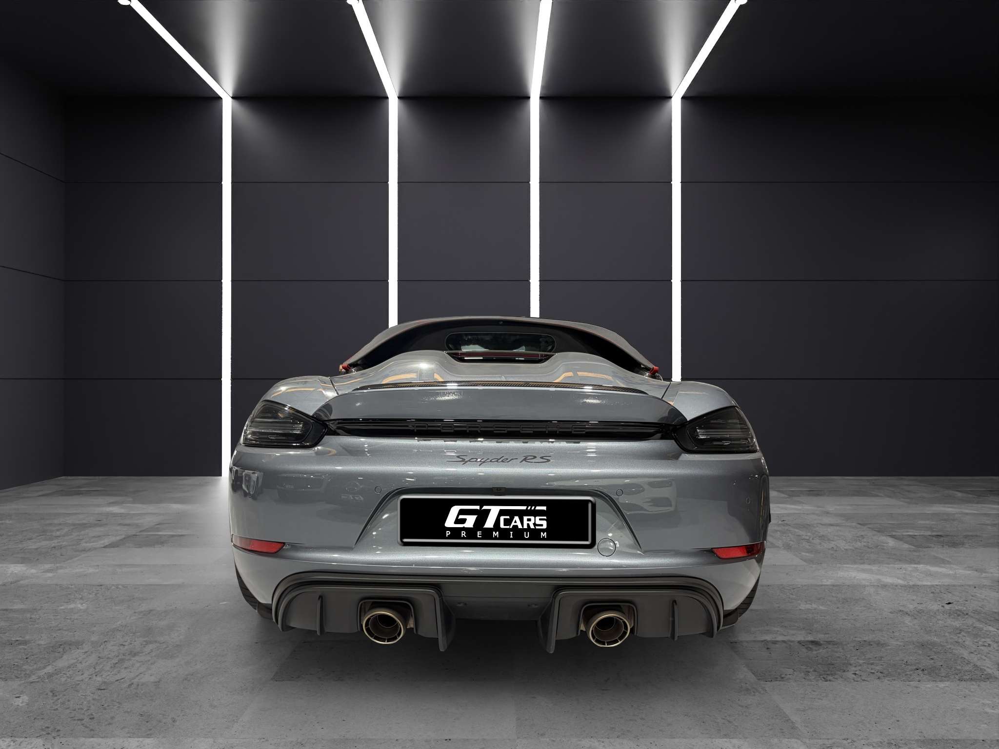 Porsche 718 Spyder RS 2024 gris - foto 4