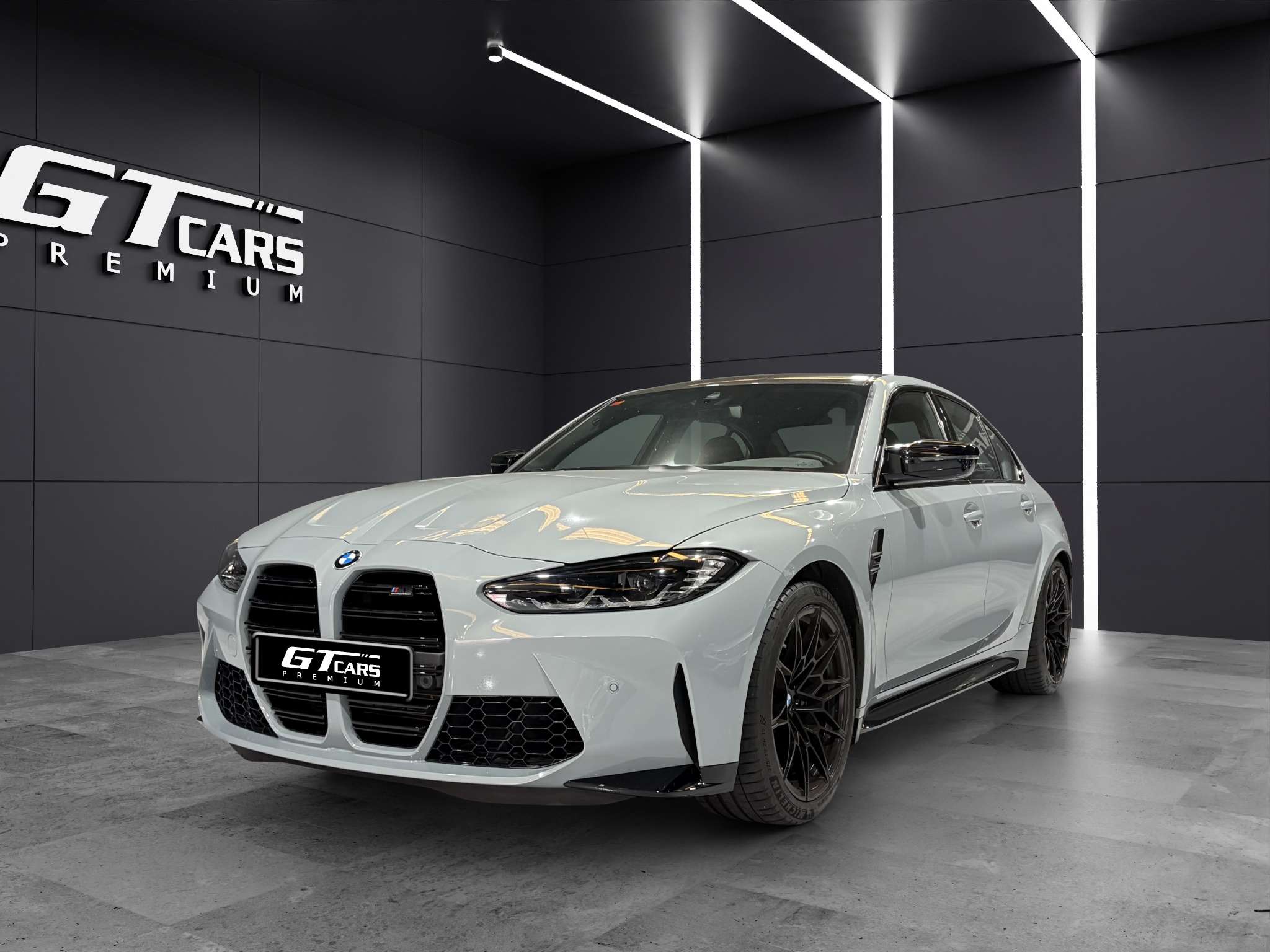 BMW M3 Competition 2021 gris - foto 1