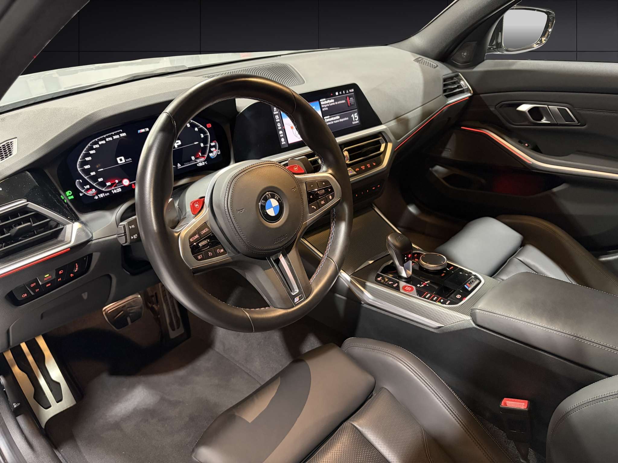 BMW M3 Competition 2021 gris - foto 7
