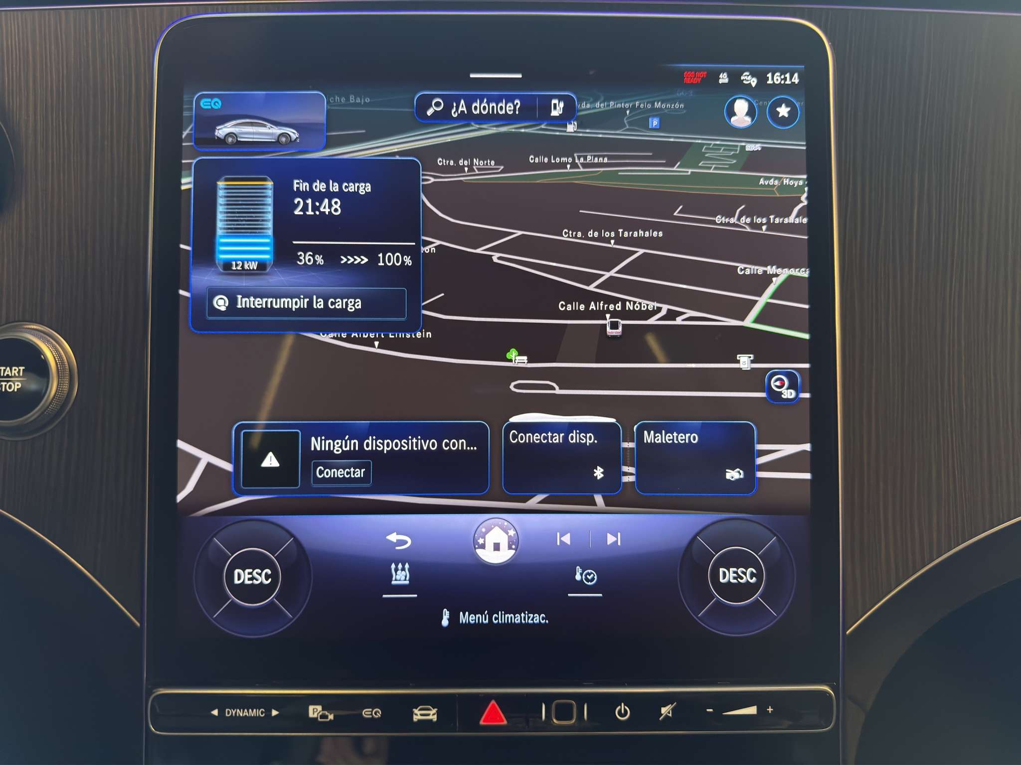 Mercedes-Benz EQE 350 AMG 2023 azul - foto 10